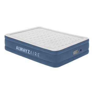 Bestway AlwayzAire Doppelluftbett mit integrierter Doppelpumpe 203 x 152 x 46 cm