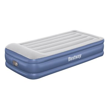 Bestway TriTech Single-Luftbett mit integrierter Elektropumpe 191 x 97 x 46 cm