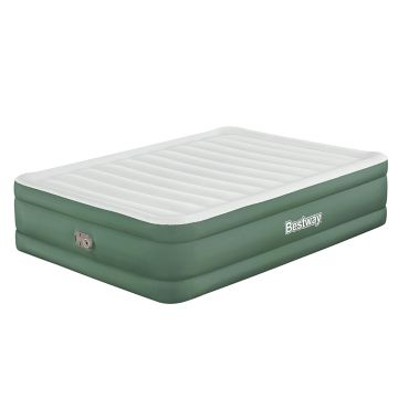 Bestway Toughlite TPU-Doppelluftbett mit integrierter Elektropumpe 203x152x46cm