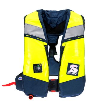 Secumar Aufblasbare Rettungsweste Alpha275 3D Neon