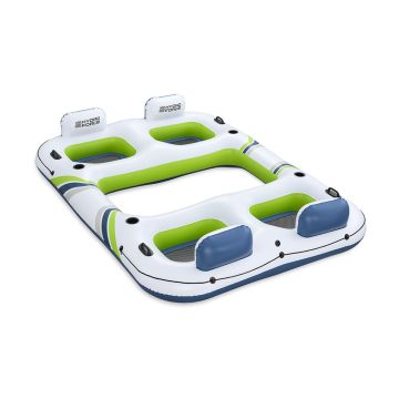 Hydro Force Breeze Bloc Aufblasbare Party-Insel 291 x 202 cm