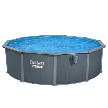 Bestway Hydrium Steel Wall Above Ground Pool Set Round 4.88 m x 1.32 m