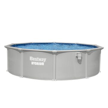 Bestway Hydrium 4.57 m x 1.22 m Round Steel Wall Above Ground Pool Set