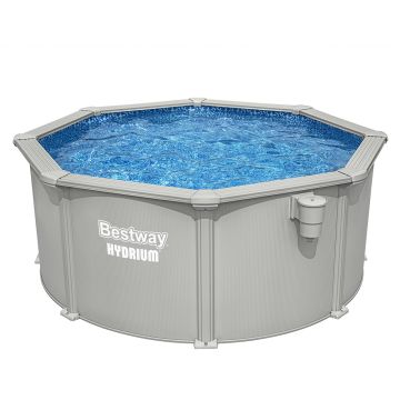 Bestway Hydrium 3.05 m x 1.22 m Round Steel Wall Above Ground Pool Set