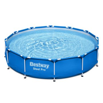 Bestway Steel Pro Frame Pool-Set 366 x 76 cm, rund