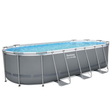 Bestway Steel Pro MAX Ovales Aufstellpool-Set 549 x 274 x 122 cm