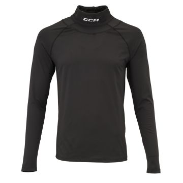 CCM Neckguard Long Sleeve Compression Senior