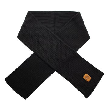 EHC Olten Schal gestrickt schwarz