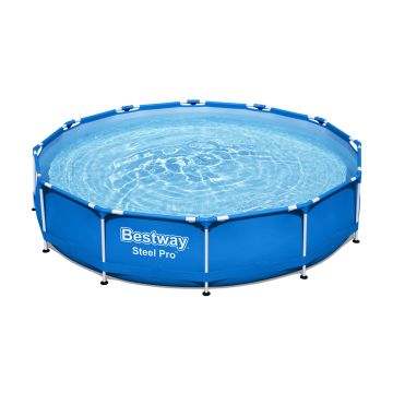 Bestway Steel Pro Frame Pool 366 x 76 cm, rund